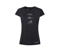 Vaude Tekoa Wool - T-shirt- donna Black/White I46 D42
