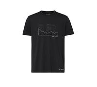 Vaude Tekoa Wool - T-shirt- uomo Black/White L