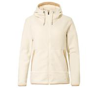 VAUDE Giacca in pile Manukau II Donna con zip bianco/beige 42