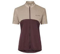 Vaude - Women's Matera Full Zip Tricot - Maglietta da ciclismo 38 marrone/beige