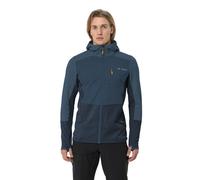 Vaude Me Monviso Grid Fleece - giacca in pile - uomo L Dark Blue/Blue man Recycled Materials,Grüner Knopf