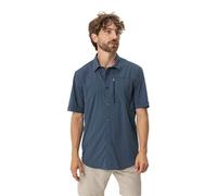 Vaude Me Seiland IV - camicia a maniche corte - uomo M Blue/Dark Blue man Myclimate,Vaude Green Shape,Grüner Knopf