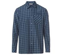 VAUDE Men's Albsteig LS Shirt III Camicia, Dark Sea/Dark Sea, L Uomo