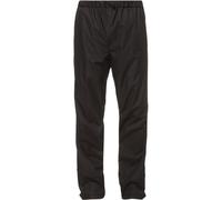 Vaude Men's Fluid Pants II, pantaloni antipioggia, uomo, nero S(48) BLACK