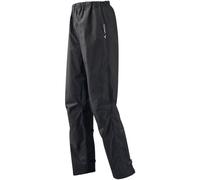 Vaude Men's Fluid Pants II S/S+L/S, pantaloni antipioggia, uomo, nero L(52)-Short BLACK