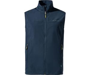 Vaude Men's Hurricane Vest III, gilet softshell, uomo, blu scuro M(50) Dark Sea