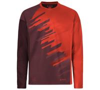 Vaude - Moab L/S T-Shirt VI - Maglietta da ciclismo S rosso