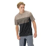 Vaude Moab VI - maglia MTB - uomo S Brown/Black man Recycled Polyester,Vaude Green Shape