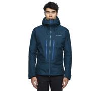 Vaude Monviso 3L - giacca hardshell - uomo L Blue/Light Blue man Recycled Materials,Vaude Green Shape