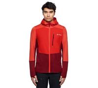 Vaude Monviso Grid Full Zip Fleece Arancione L Uomo