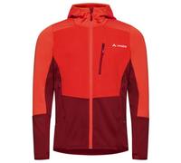 Vaude - Monviso Hooded Grid Fleece Jacket - Giacca in pile L rosso
