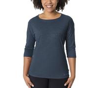 Vaude Neyland 3/4 - T-shirt 3/4 - donna I50 D46 Blue woman Recycled Polyester,Tencel/Lyocell,Vaude Green Shape,Canapa