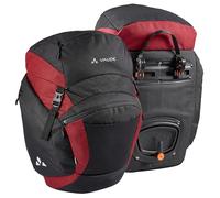 VAUDE Ontour Back, Tasche Posteriori Unisex-Adulto, Nero/Carminio, Taglia Unica