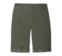 Vaude Bike Cyclist Shorts Verde 38 Donna Khaki