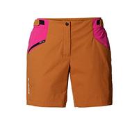 VAUDE Pantaloncini da Donna Tekoa III Pantaloni, Silt Brown, 40