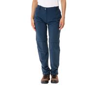Vaude - Women's Farley Stretch Zip Off Pants II - Pantaloni da trekking 44 - Regular blu