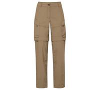 Vaude - Women's Neyland Cargo Zip Off Pants - Pantaloni da trekking 40 - Regular beige