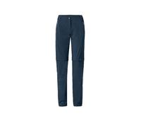 Vaude Farley Stretch II - pantaloni zip-off - donna I50 D46 Dark Blue woman Pfc-Free,Vaude Green Shape