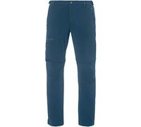 (TG. 46-Short) Vaude Farley Stretch II Pantaloni da uomo, elasticizzati, con zip