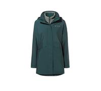 VAUDE Parka invernale da donna Idris 3 in 1 con cappuccio verde scuro | 36