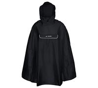 Vaude Bike Poncho Impermeabile Valdipino Black