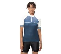 Vaude Posta Half-Zip II - maglia ciclismo - donna Blue/White 38