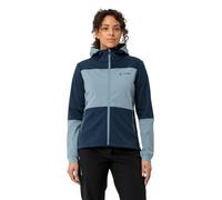 Vaude Qimsa - giacca ciclismo - donna I42 D38 Dark Blue/Light Blue woman Recycled Polyester,Fair Wear Foundation,Vaude Green Shape,Grüner Knopf