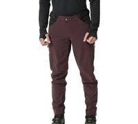 Vaude Qimsa Softshell II - pantaloni lunghi MTB - uomo XL Bordeaux/Black man Vaude Green Shape,Primaloft
