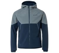 Vaude Qimsa Softshell - giacca MTB - uomo L Grey/Blue man Vaude Green Shape,Recycled Polyester,Recycled Materials