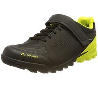 VAUDE Scarpe da Mountain Bike Unisex Downieville Low, Nero (Black Bright Green), 37 EU