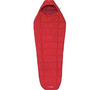 VAUDE Sioux 800 S Syn Sacco a Pelo in Fibra Sintetica, Zip Sinistro, Donna, Dark Indian Red, 800 S