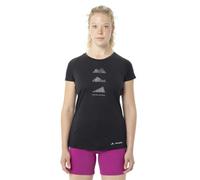 Vaude Tekoa Wool - T-shirt- donna Black/White I48 D44