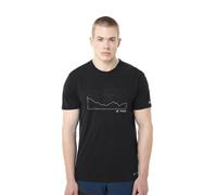 Vaude Tekoa Wool - T-shirt- uomo Black/White M