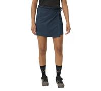 Vaude Tremalzo IV - gonna ciclismo - donna 38 Blue woman Grüner Knopf,Fair Wear Foundation,Myclimate,Vaude Green Shape