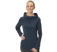 Vaude Tuenno W - felpa in pile - donna I50 D46 Dark Blue woman Cotone Organico/Biologico,Recycled Materials,Vaude Green Shape,Made In Eu