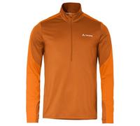 VAUDE Uomo Livigno Halfzip II Maglietta da Escursionismo, Kumquat