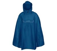 Vaude Valdipino Poncho Giacca da Pioggia Cape Cappotto Impermeabile