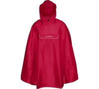 Vaude Valdipino Poncho, rosso scuro S indian red