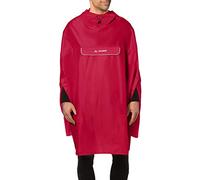 VAUDE Valdipino Poncho, Unisex Bambini, Indian Red, M
