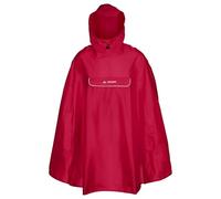 Vaude Bike Valdipino Waterproof Poncho Rosso S Uomo