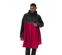 Vaude Valero Waterproof Poncho Rosso L Uomo