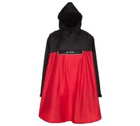 Vaude Valero Waterproof Poncho Rosso M Uomo