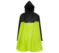 VAUDE Valero Poncho, Giallo/Nero-Neon Yellow/Black, M Unisex-Adulto