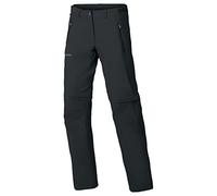 VAUDE Vaude Farley Zip Off T-Zip Pantaloni da Donna, Nero - nero, 38 short