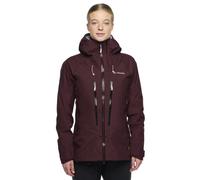 Vaude W Monviso 3L - giacca hardshell - donna Red/White I44 D40