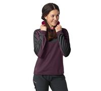 Vaude W Qimsa LS II - maglia ciclismo manica lunga - donna I44 D40 Purple/Grey woman Bluesign,Vaude Green Shape,Fair Wear Foundation,Recycled Materials,Myclimate