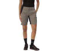 Vaude W Qimsa - pantaloncini MTB - donna I42 D38 Brown woman Oeko-Tex 100,Fair Wear Foundation,Myclimate,Bluesign