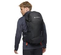 Vaude Wizard 28+4L Long - zaino trekking Black 28+4L