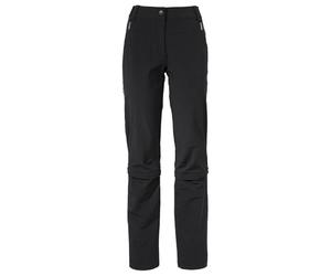 VAUDE Wo Farley Stretch Capri T-Zip II, Black, 36 Pantalone da Trekking, Donna, Black, 36