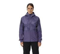 VAUDE Giacca da ciclismo Loamer impermeabile Poliestere riciclato Viola Donna 42 Green Shape